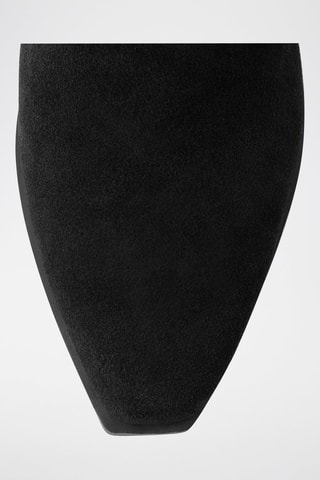 Bottines en nubuck - Noir