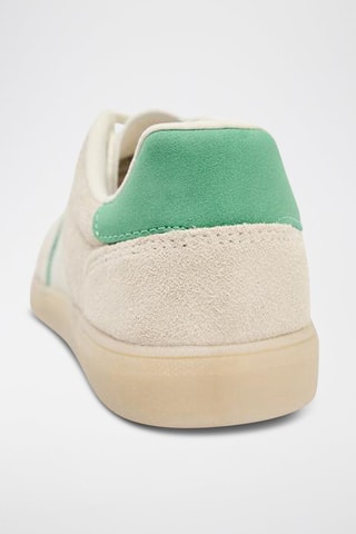 Sapatilhas em nobuck - Cru