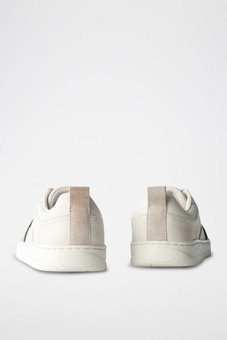 Sapatilhas em couro - Branco