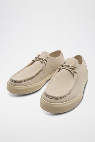 Mocassins de nobuck - Cru