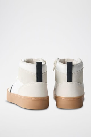 Sapatilhas subidas - Bege