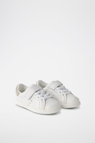 Sapatilhas em couro - Branco