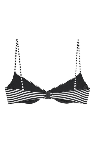 Soutien de biquíni - Preto e branco