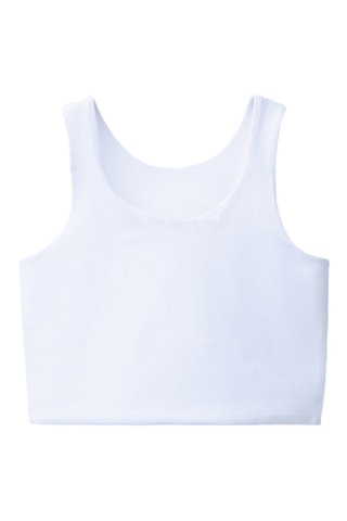 Camisola de alças - Azul-celeste