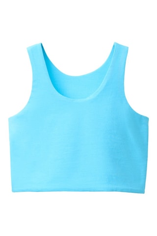 Camisola de alças - Turquesa