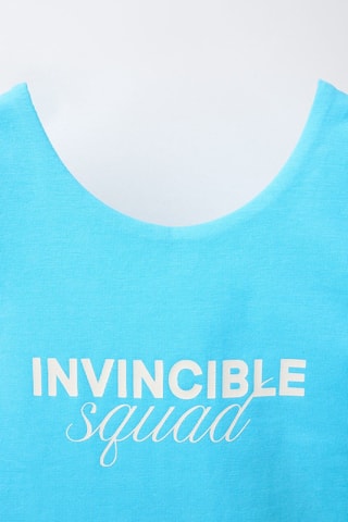 Camisola de alças - Turquesa