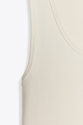 Camisola de alças - Cru