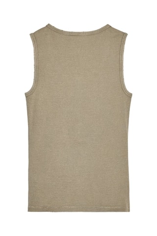 Camisola de alças - Castanho-claro