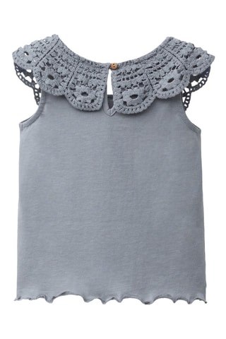 Camisola de alças - Cinzento