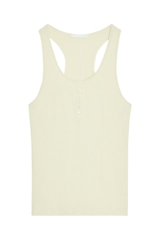 Camisola de alças - Verde-claro