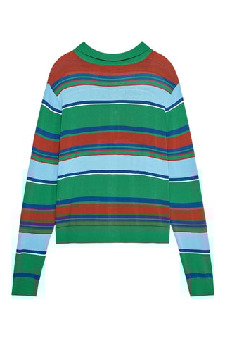 Casaco de malha - Verde-claro