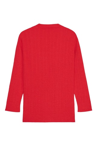 Casaco de malha - Vermelho