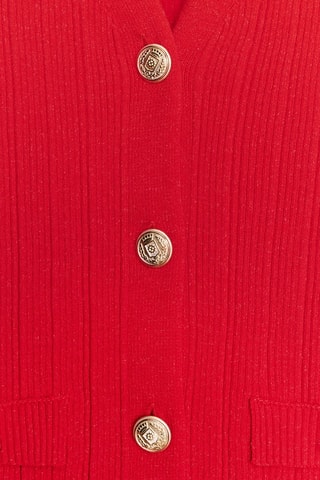 Casaco de malha - Vermelho