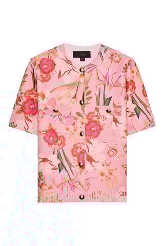 Casaco de malha - Rosa