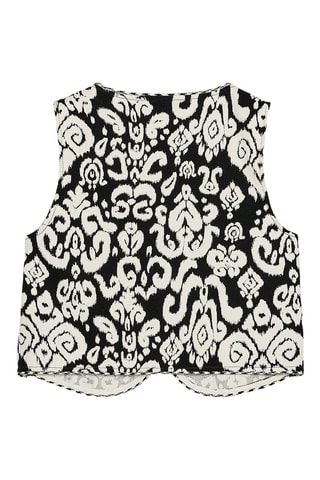 Colete - Preto e branco