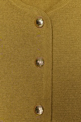 Casaco de malha - Verde azeitona