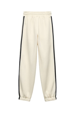 Jogging - Ecru et noir