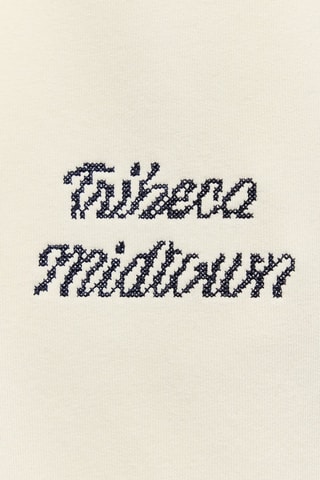 Jogging - Ecru et noir