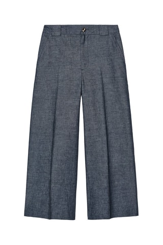 Pantalon en lin - Indigo