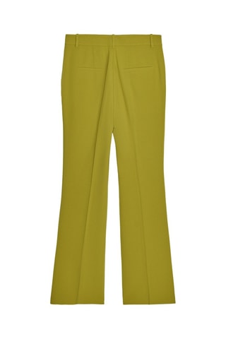 Pantalon flare - Vert olive