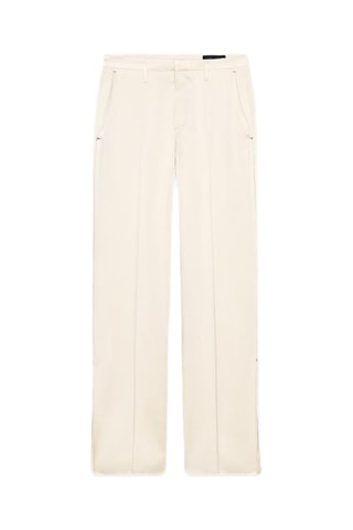 Pantalon large - Ecru