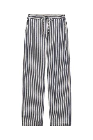 Pantalon wide legs - Bleu marine