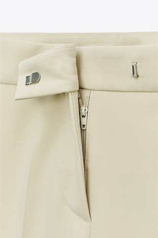 Pantalon flare - Beige