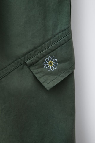 Calças - Verde-escuro