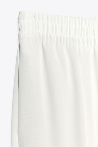 Pantalon wide legs - Blanc