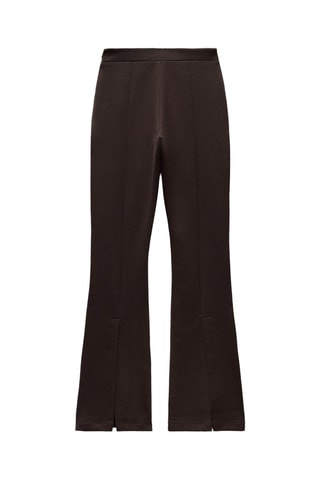 Pantalon flare - Marron