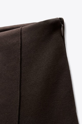 Pantalon flare - Marron