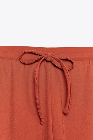 Pantalon - Rouge brique