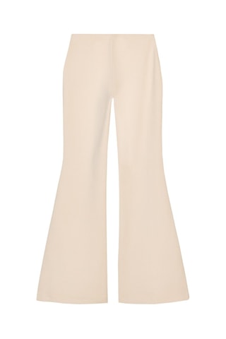 Pantalon flare - Beige