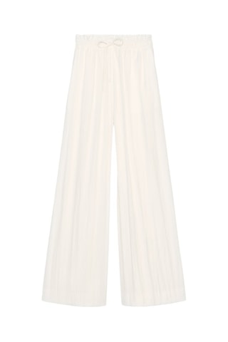 Pantalon palazzo - Ecru