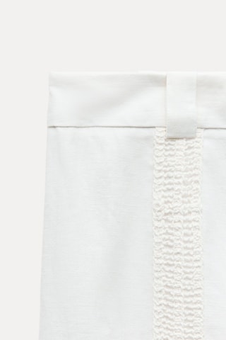 Pantalon en lin - Blanc