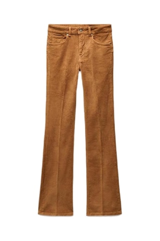 Pantalon en velours - Marron