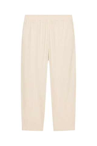 Pantalon ample en lin - Beige