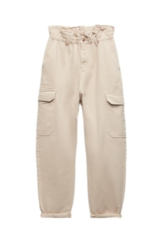 Pantalon baggy - Beige