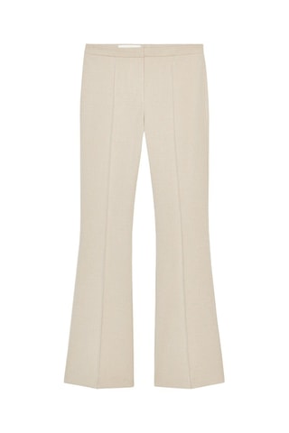 Pantalon flare - Beige