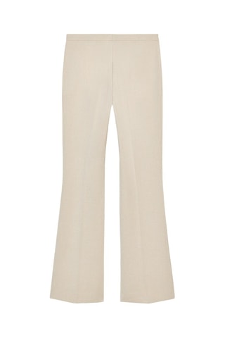 Pantalon flare - Beige