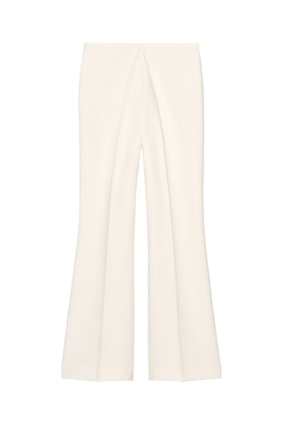 Pantalon flare - Blanc