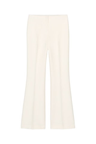 Pantalon flare - Blanc