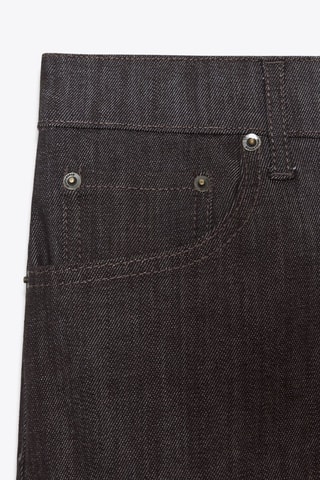 Pantalon bootcut 7/8 - Marron