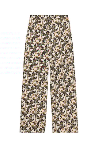 Pantalon - Ecru et noir