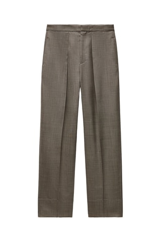 Pantalon en laine - Anthracite