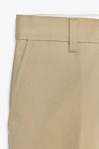 Pantalon straight - Beige