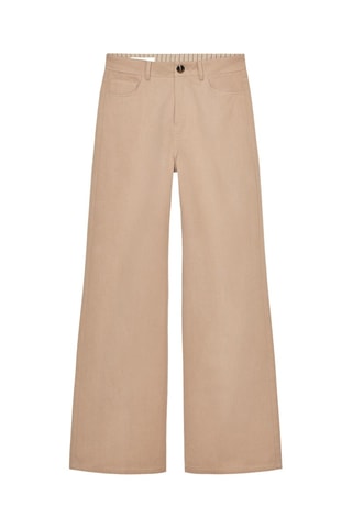 Pantalon wide legs - Beige