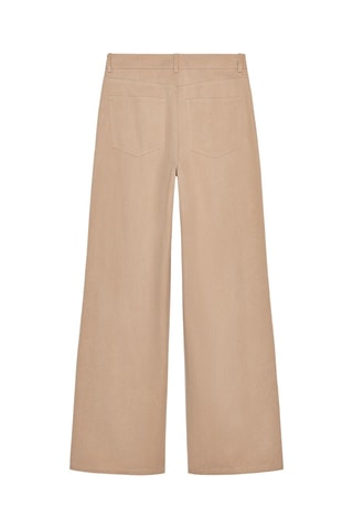 Pantalon wide legs - Beige