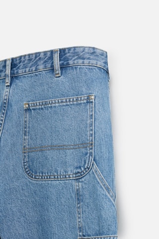 Calças de ganga - Azul-cobalto