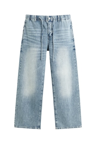 Jeans jogger - Azul-claro